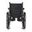 Medline K4 Lightweight Wheelchairs - K4 Lightweight Wheelchair with Height-Adjustable Swing-Back Desk-Length Arms and Elevating Leg Rests, 300 lb. Weight Capacity, 18" Width - MDS806550PLUS