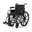 Medline K3 Basic Lightweight Wheelchairs - K3 Basic Lightweight Wheelchair with Height-Adjustable Swing-Away Desk-Length Arms and Swing-Away Footrests, 300 lb. Weight Capacity, 18" Width - MDS806600EPL