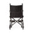 Medline Basic Steel Transport Chairs - TRANSPORT CHAIR, 19", HAMMERTONE - MDS808200B