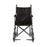 Medline Basic Steel Transport Chairs - TRANSPORT CHAIR, 19", HAMMERTONE - MDS808200B