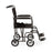 Medline Basic Steel Transport Chairs - TRANSPORT CHAIR, 19", HAMMERTONE - MDS808200B