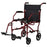 Medline Ultralight Transport Chairs - Ultralight Transport Chair, Red - MDS808200F3R