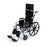 Medline Excel Reclining Wheelchairs - Excel Reclining Wheelchair with Removable Desk-Length Arms and Elevating Leg Rests, 300 lb. Weight Capacity, 18" Width - MDS808450