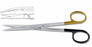 Medline Iris Scissors - 4.5" (11 cm) Supercut Iris Scissors with Tungsten Carbide Inserts and Curved Sharp / Sharp Tips - MDS8325705