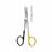 Medline Iris Scissors - 4.5" (11 cm) Supercut Iris Scissors with Tungsten Carbide Inserts and Straight Sharp / Sharp Tips - MDS8325706