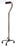 Medline Aluminum Quad Canes - Aluminum Quad Cane, Small Base, Bronze - MDS86222BRZ