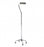 Medline Aluminum Quad Canes - Aluminum Quad Cane, Small Base, Chrome - MDS86222CHR