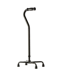 Medline Bariatric Quad Canes - Bariatric Quad Cane, Large Base, Black, 500 lb. Capacity - MDS86228XW