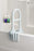 Medline Deluxe Bathtub Grab Bars with Microban - Deluxe Bathtub Grab Bar with Microban, 250 lb. Capacity, White - MDS86321WPMB