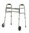 Medline Youth Two-Button Folding Walkers with 5" Wheels - Youth Walker, 2 Button, Folding, Junior, Basic, 5" Wheels - MDS86410JW54