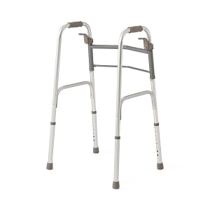 Medline Folding Paddle Walkers with 5" Wheels - Adult Folding Paddle Walker - MDS86410P