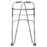 Medline Two-Button Folding Walkers with 3" Wheels - Adult Folding Walker, 2 Button, with 3" Wheels, Basic - MDS86410W4B