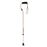 Medline Offset Handle Fashion Canes - Offset Cane, Pink with Army Logo, Army Stars - MDS86420AP