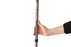 Medline Offset Handle Fashion Canes - Offset Cane, Grey with Army Retired Logo - MDS86420AR