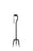 Medline Offset Handle Fashion Canes - Smooth Walker Cane, Black - MDS86420FLEX