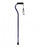 Medline Offset Handle Fashion Canes - Aluminum Offset Handle Fashion Cane, Purple - MDS86420PR