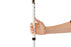 Medline Offset Handle Fashion Canes - Offset Cane, White with Army Logo, Army Stars - MDS86420WA