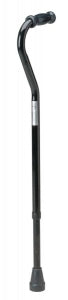 Medline Offset Handle Bariatric Cane - Bariatric Offset Handle Cane, 500 lb. Capacity - MDS86420XW