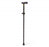 Medline Folding T-Handle Canes - Aluminum Folding T-Handle Cane, Black - MDS86430W