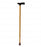 Medline T-Handle Fashion Canes - T-Handle Cane, Maple Color - MDS86435W