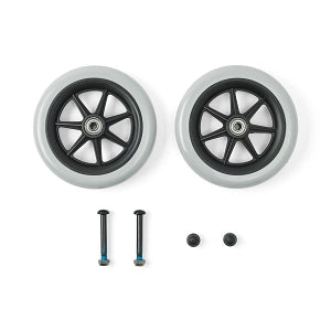 Medline Rollator Replacement Parts - Front Wheels for Deluxe Rollator - MDS86810FW