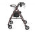 Medline Ultralight Rollators - Superlight Rollator, Red - MDS86825SLRS