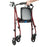 Medline Ultralight Rollators - Superlight Rollator, Burgundy - MDS86825SLR