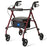 Medline Ultralight Rollators - Superlight Rollator, Burgundy - MDS86825SLR