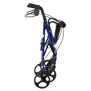 Medline Rollators with 8" Wheels - Rollators with 8" Wheels Walker Blue, Folding - MDS86825