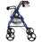 Medline Rollators with 8" Wheels - Rollators with 8" Wheels Walker Blue, Folding - MDS86825