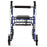 Medline Rollators with 8" Wheels - Rollators with 8" Wheels Walker Blue, Folding - MDS86825