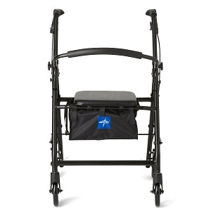 Medline Basic Rollators - Basic Rollator with 6" Wheels, Black - MDS86830EBL