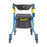 Medline Empower Rollator - Empower Rollator with 8" Wheels, Blue - MDS86845BM