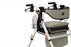 Medline Empower Rollator - Empower Rollator with Microban-Treated Touch Points and Seat, White - MDS86845W