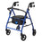 Medline Basic Rollators - Basic Rollator with 6" Wheels, Blue, Junior - MDS86850EBJR