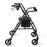 Medline Width Adjustable Rollators - Width-Adjustable Rollator with 6" Wheels, Black - MDS86850EBLWA