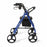 Medline Basic Steel Rollators - Basic Steel Rollator with 8" Wheels, Blue - MDS86850EBS8