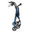 Medline Width Adjustable Rollators - Width-Adjustable Rollator with 6" Wheels, Blue - MDS86850EBWA