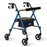 Medline Width Adjustable Rollators - Width-Adjustable Rollator with 6" Wheels, Blue - MDS86850EBWA