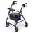 Medline Basic Rollators - Basic Rollator with 6" Wheels, Blue - MDS86850EB