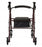 Medline Basic Rollators - Basic Rollator with 6" Wheels, Burgundy, Junior - MDS86850EJR