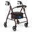 Medline Basic Rollators - Basic Rollator with 6" Wheels, Burgundy, Junior - MDS86850EJR