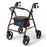 Medline Basic Steel Rollators - Basic Steel Rollator with 8" Wheels, Red - MDS86850ES8