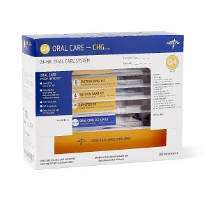 Medline 24-Hour Oral Care Kits - VAPrevent 24-Hour CHG Q4 Oral Suction Kit - MDS876904A