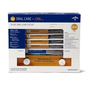 Medline 24-Hour Oral Care Kits - VAPrevent 24-Hour CHG Q4 Oral Suction Kit - MDS876904B