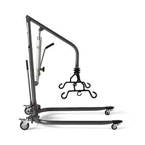 Medline Manual Hydraulic Patient Lift - Manual Hydraulic Patient Lift, Low Base - MDS88200DLB