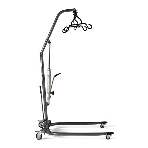 Medline Manual Hydraulic Patient Lift - Manual Hydraulic Patient Lift, Low Base - MDS88200DLB