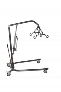 Medline Manual Hydraulic Patient Lift - Manual Hydraulic Patient Lift, 6-Point Cradle, No Sling - MDS88200HL