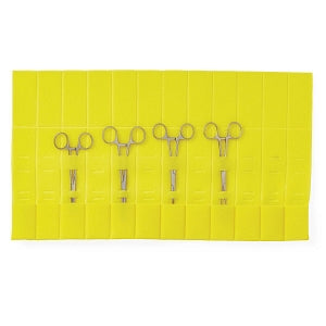 Medline Surgical Instrument Foam Sterilization Protectors - Foam Sheet Instrument Protector, 12 Slots - MDS884001