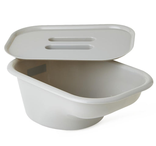 Medline MDS80306B Commode Buckets with lids, handle